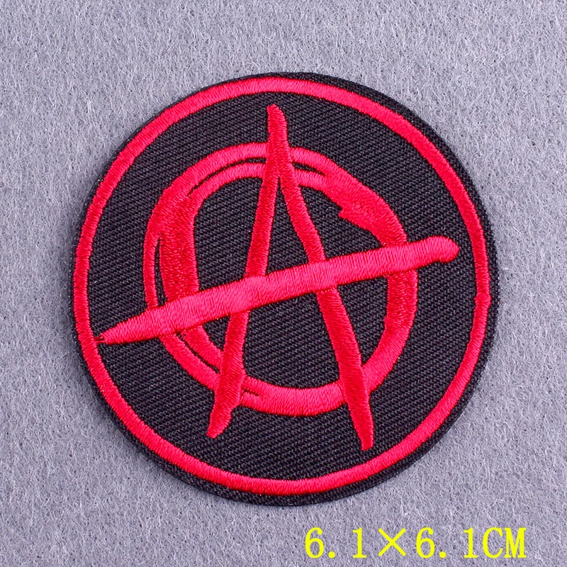 Parches bordados Punk para ropa, parches termoadhesivos para ropa, chaqueta, insignias de rayas de Rock DIY en decoración de mochila - imagen 4