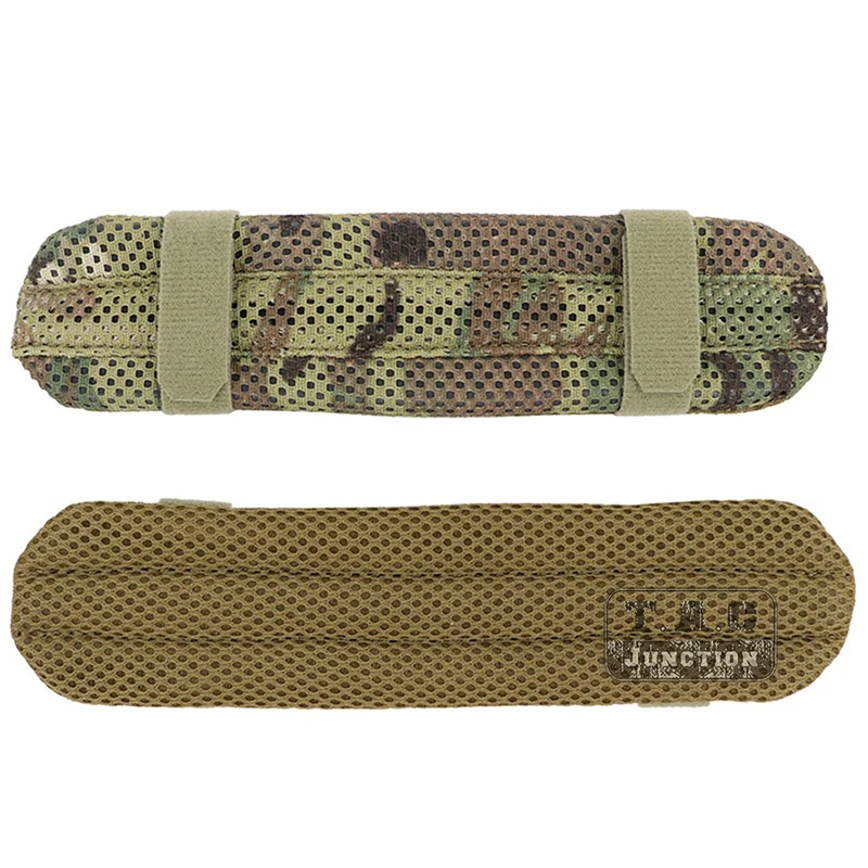 Almohadillas de hombro universales, chaleco táctico, portador de placa, ligero, transpirable, reemplazable, color verde, 1 par - imagen 5