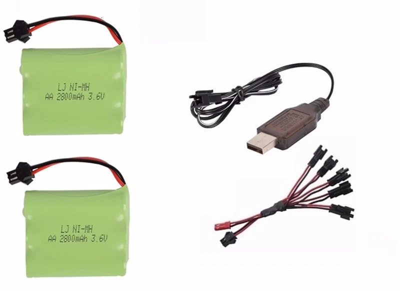 2PCS WITH USB