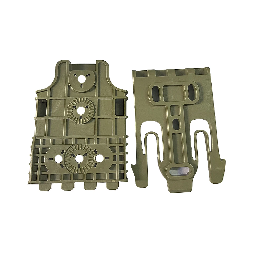 Kit de sistema de bloqueo rápido táctico QLS con accesorios de funda negra de polímero QLS19 y QLS 22 para funda de pistola TMC3029-MC - imagen 3