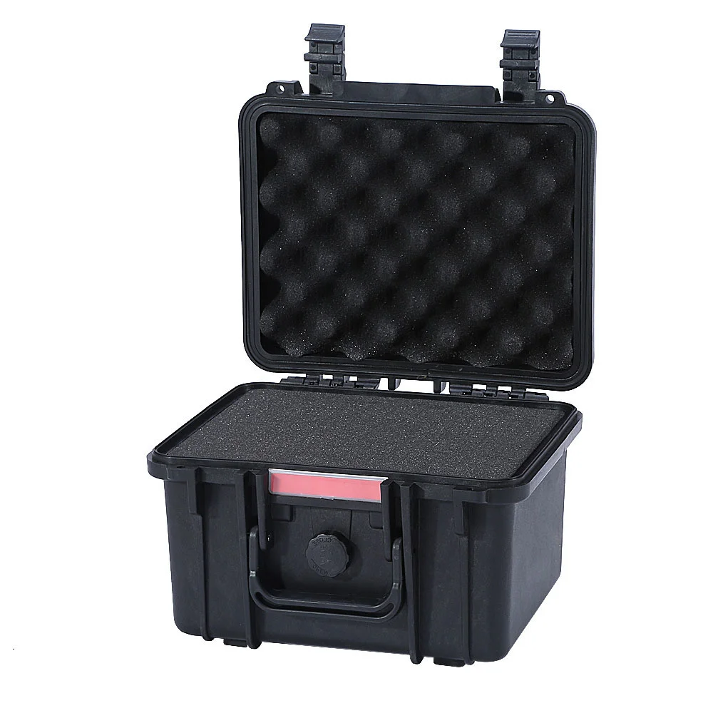 Estuche de herramientas para Paintball táctico, impermeable, a prueba de golpes, plástico, seguridad IP67, espuma precortada, equipo sellado, rescate, funda de pistola de almacenamiento - imagen 4