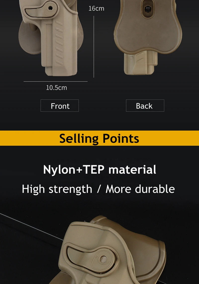 Funda Táctica - Detalle de cierre