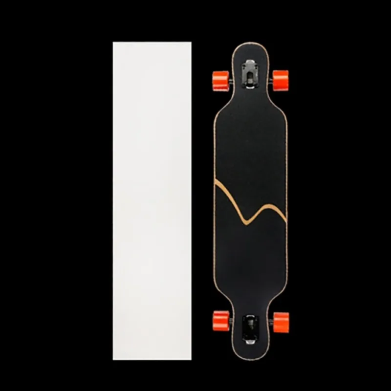 Adhesivo para monopatín, papel de lija adhesivo transparente para Scooters, Longboards, Protector impermeable de tablas basculantes dobles - imagen 3