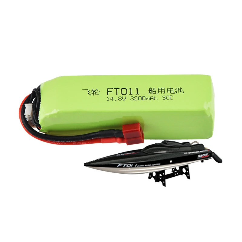 Batería Lipo para FT010 FT011 3200mah 14,8V BATERÍA RC 4s 14,8V 30C 803496   Barco RC Helicóptero RC Aviones Coche Quadcopter 14,8 v - imagen 3