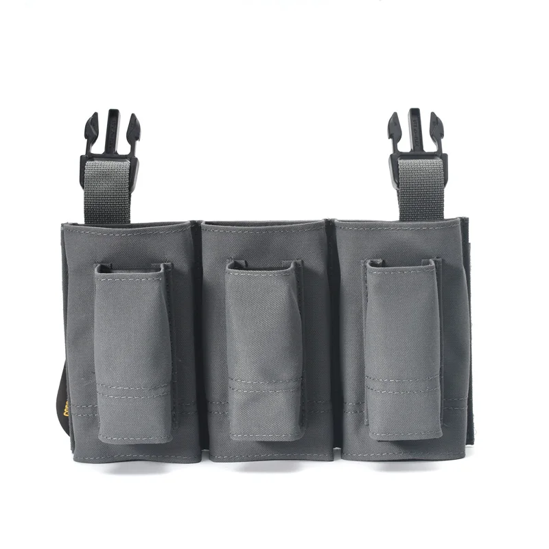 Bolsa de inserción de Panel frontal de 5,56 y 9MM, chaleco táctico LV119 FSCK AVS, soporte de ataque de seis Unión, bolsa de repuesto para revistas - imagen 5