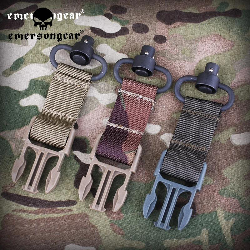 Emersongear hebilla colgante de transferencia multiusos táctica QD, tipo de liberación rápida, Honda, Airsoft, tiro, hebillas de combate al aire libre - imagen 3