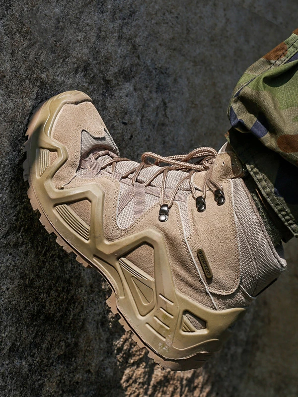 Botas de Ayuda Media Caña - Detalle de suela antideslizante