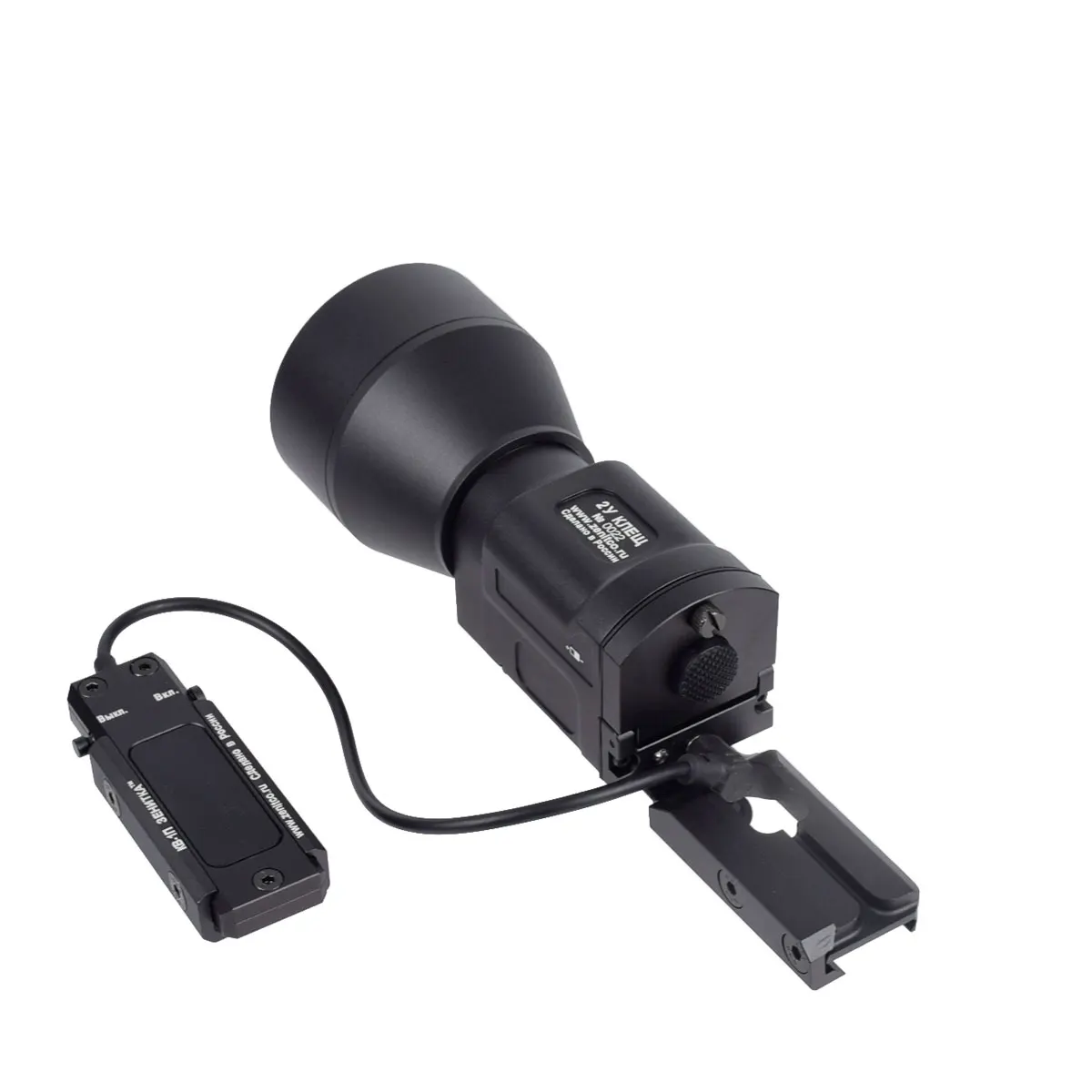 Luz táctica Zenitco KLESCH-2U GEN.2.0 de 1000 LM, linterna para arma, carril momentáneo de 20mm con interruptor remoto, actualización de AK-SD estroboscópico - imagen 3