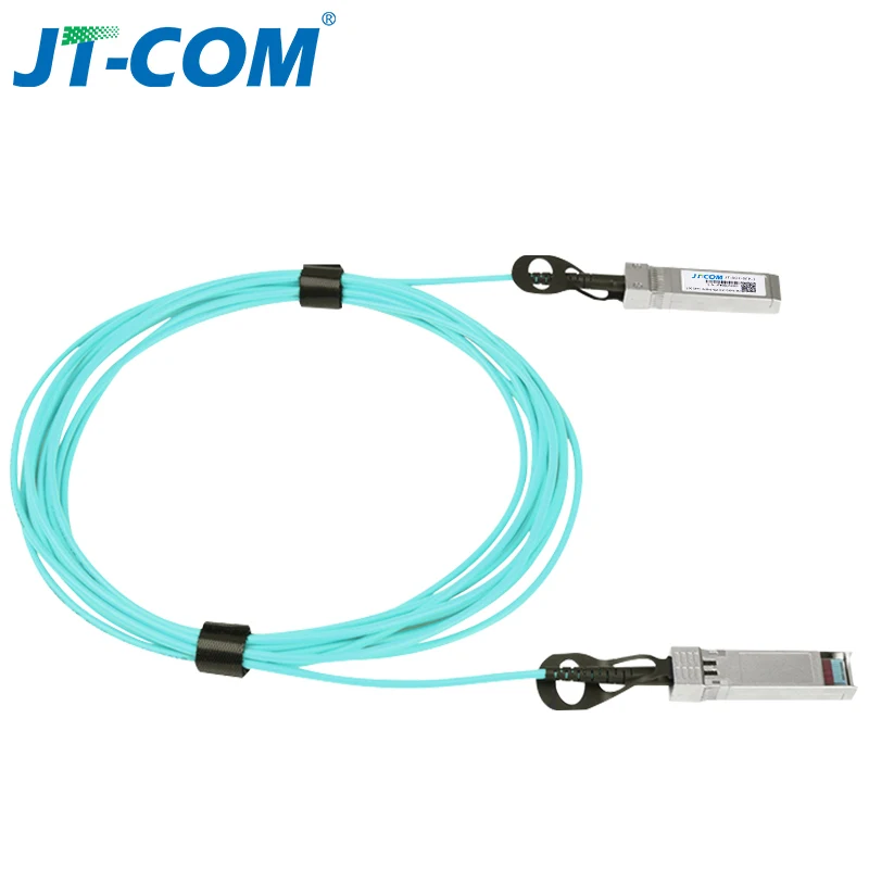 Cable óptico activo de 10G SFP + A SFP + AOC, 1m, 2m, 3m, 5m, 7m, 10m, módulo SFP OM2, longitud personalizada, envío gratis - imagen 3