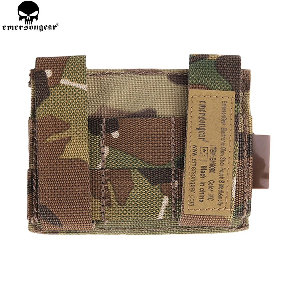 EMERSON Electronic Glow Stick bag B Modle Airsoft Hunting, bolsa táctica Molle para palo de luz - imagen 4