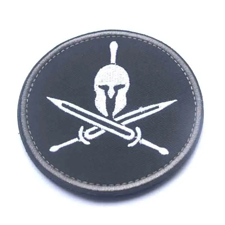 Espada cruzada de espartano, parche SWAT, motorista, Sparta griega, fútbol táctico del ejército - imagen 4
