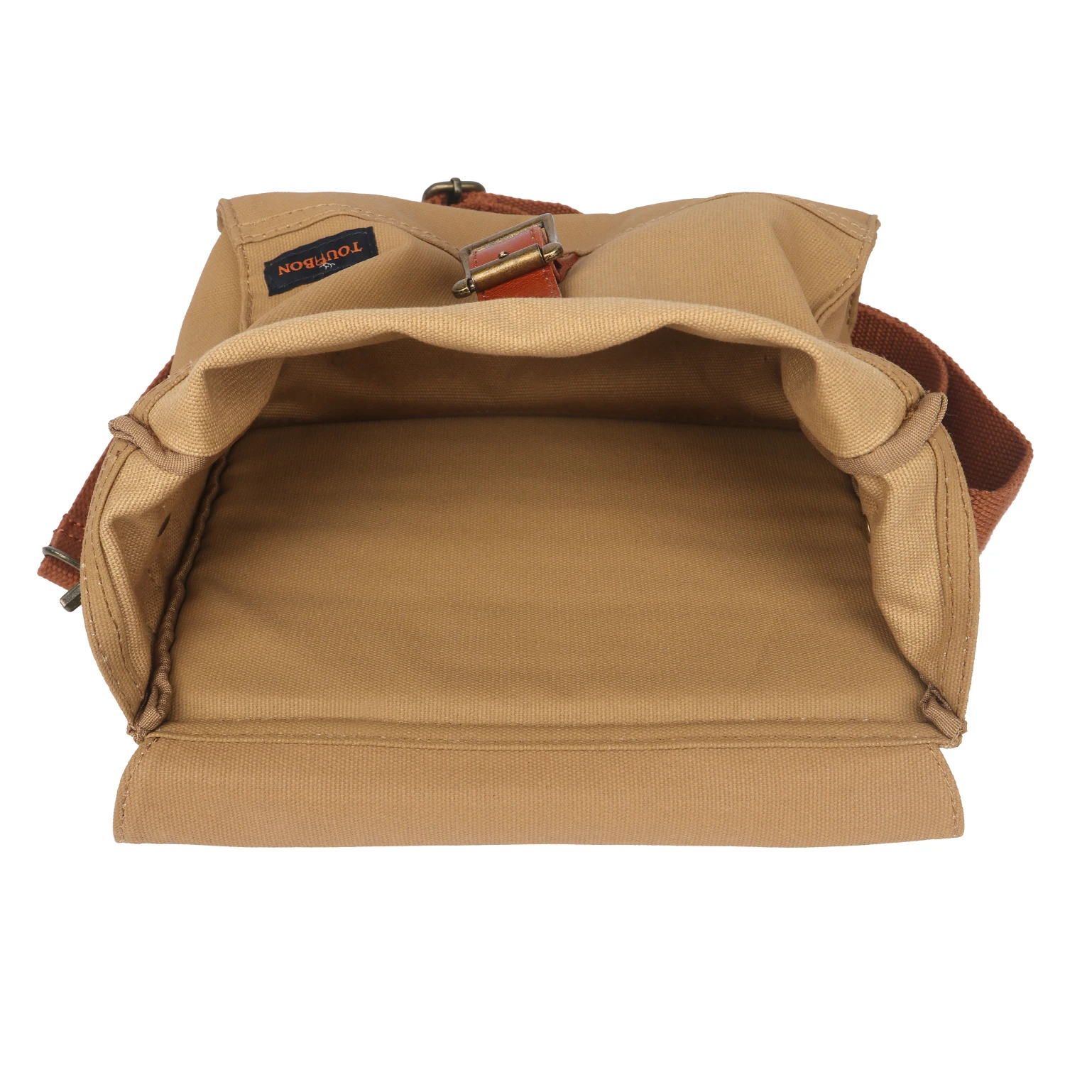 Tourbon-bolsa para manillar delantero de bicicleta, bolsa trasera para asiento de bicicleta, bolso de hombro para SILLÍN, encerada de lona, impermeable, portador de almacenamiento - imagen 4