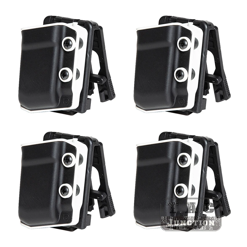 Pistolera multiángulo IPSC IDPA USPS, cartuchera blanca para competición, 3 armas, 5 unids/set por juego - imagen 2