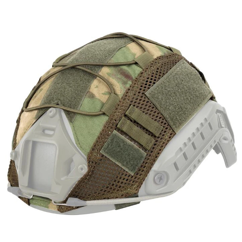 Cubiertas para casco táctico militar rápido, cubierta de camuflaje, accesorio para casco de tiro Airsoft Paintball, MH, PJ, BJ - imagen 5