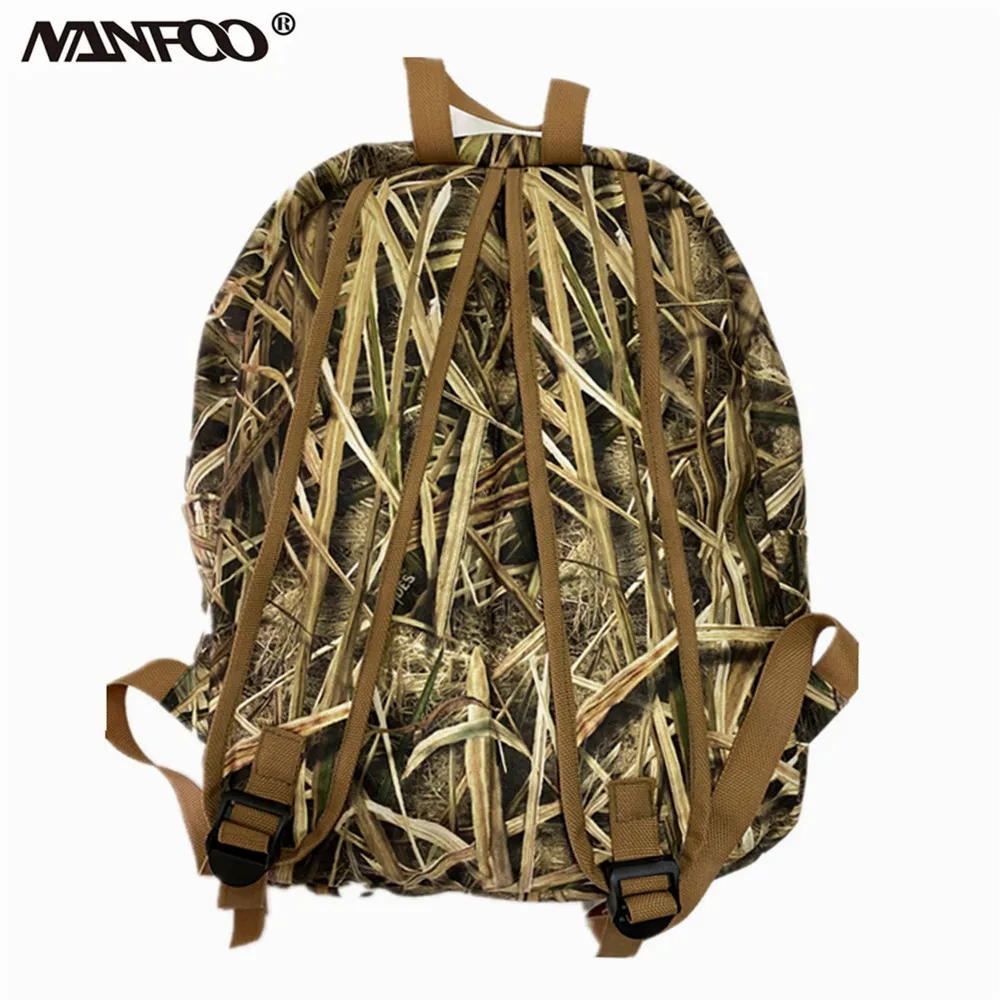 Mochila biónica de camuflaje para caza y pesca, bolsa de concha suave para deportes al aire libre, árbol y caña, novedad - imagen 3