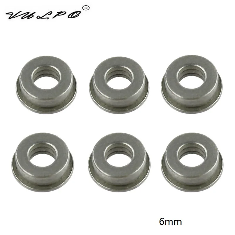 Buje sin aceite de acero inoxidable VULPO de 6/7/8/9mm para accesorios de caza de caja de cambios Airsoft AEG - imagen 2