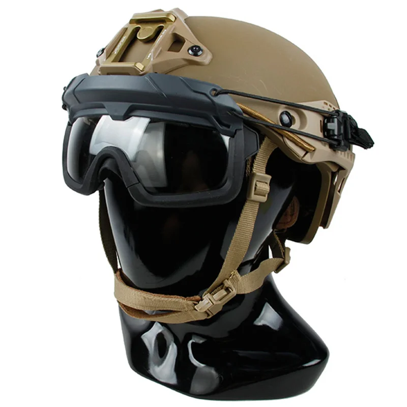 TMC-Gafas antivaho separadas para cascos tácticos, nivel a prueba de explosiones, envío gratis, ANSI Z87.1, TMC3105 - imagen 4