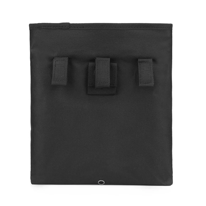 Bolsa de tiza para escalada, bolsa táctica Molle para volcado de revistas, bolsa para cinturón de herramientas, bolsa de utilidad para revistas con cordón, bolsa para volcado, riñonera - imagen 4