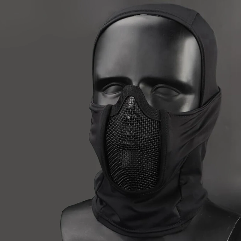 Pasamontañas Airsoft CLUSGO - Detalle de malla