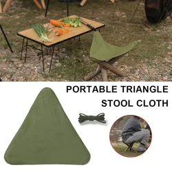 Taburete triangular plegable impermeable para senderismo y camping