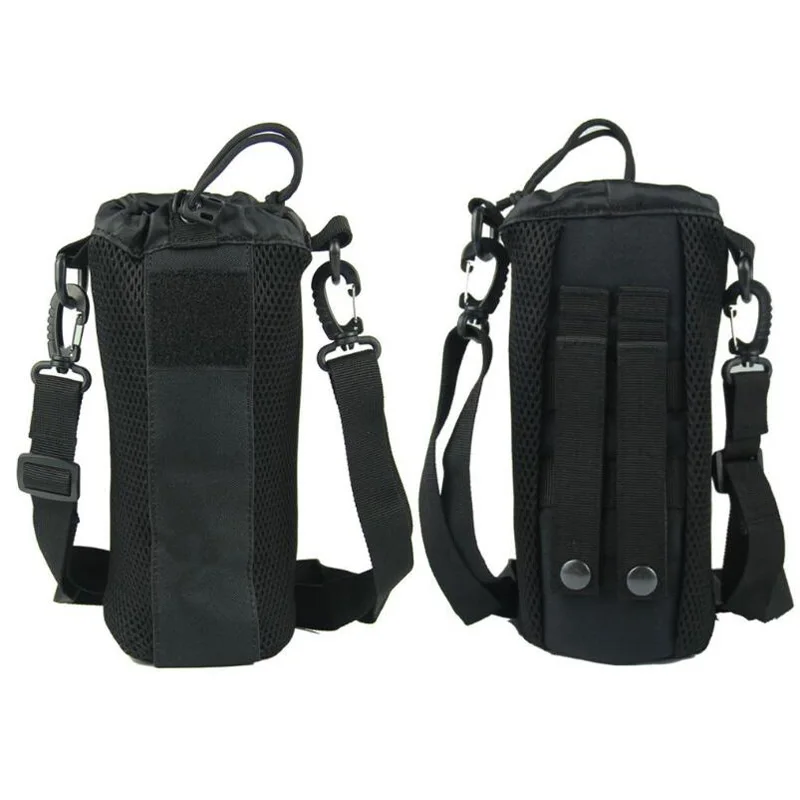 Bolsa táctica militar Molle para botella de agua, funda para botella de agua al aire libre, Camping, senderismo, caza, viaje - imagen 4