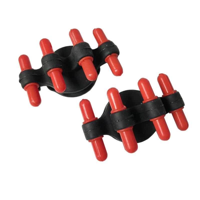 Estabilizador de tiro con arco, amortiguador de extremidades, amortiguador de goma de vibración, accesorios de caza de arco compuesto, 2 uds. - imagen 2