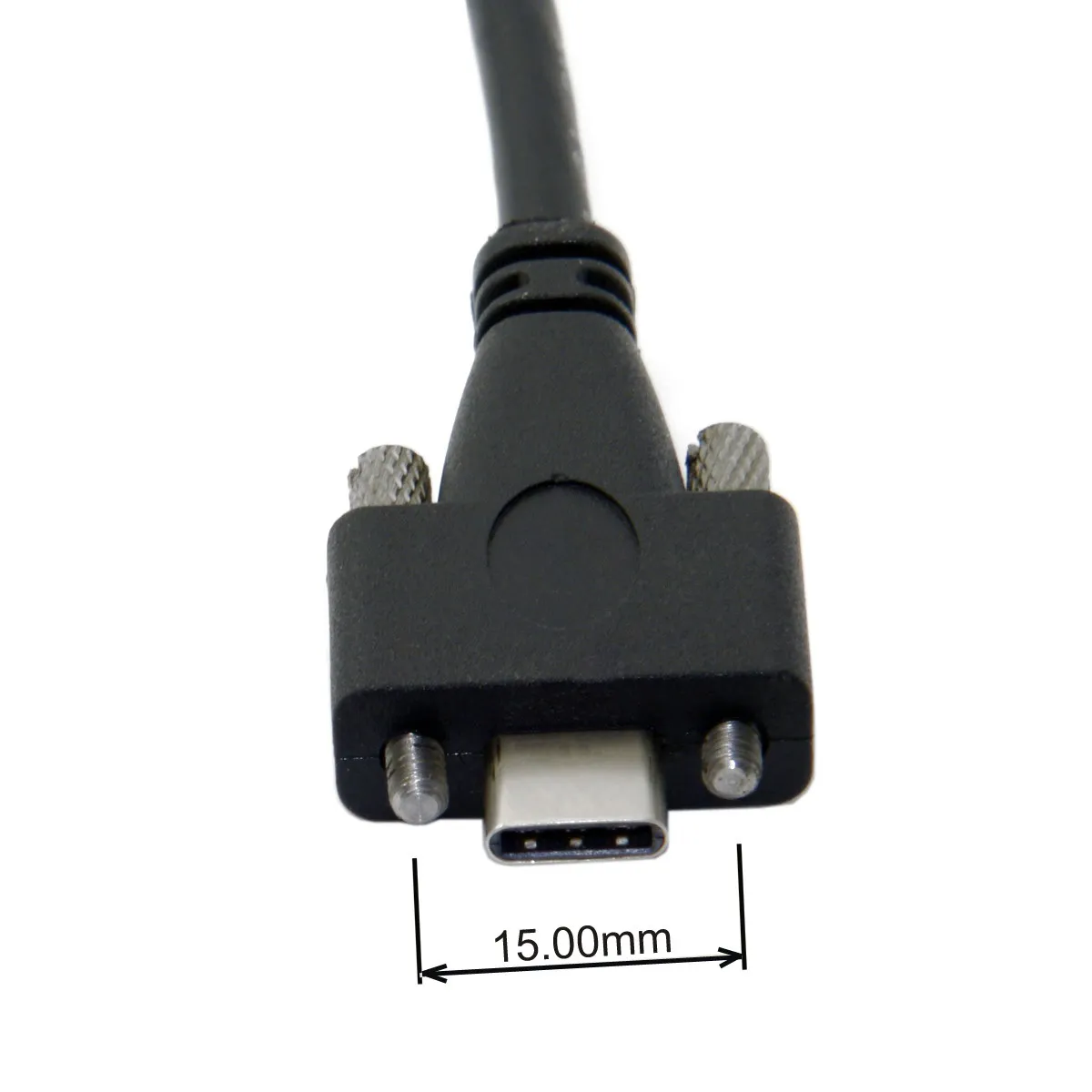Chenyang-Cable de datos NGFF, montaje en Panel tipo USB 3,1, tipo C, tornillos duales M2, bloqueo a USB-C de bloqueo, 10gbps - imagen 2