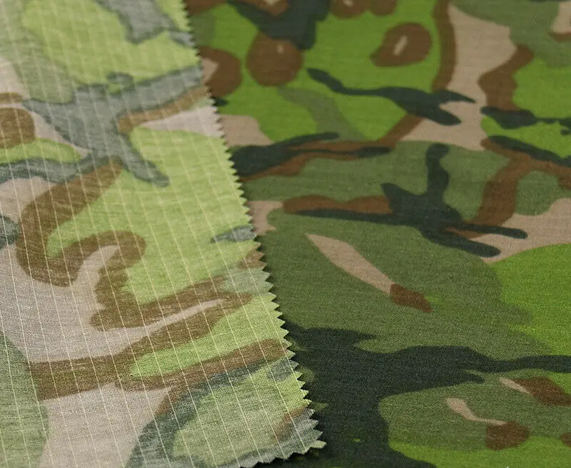 TC 65/35 tela de algodón poliéster a cuadros MC camuflaje para bricolaje táctico - imagen 4