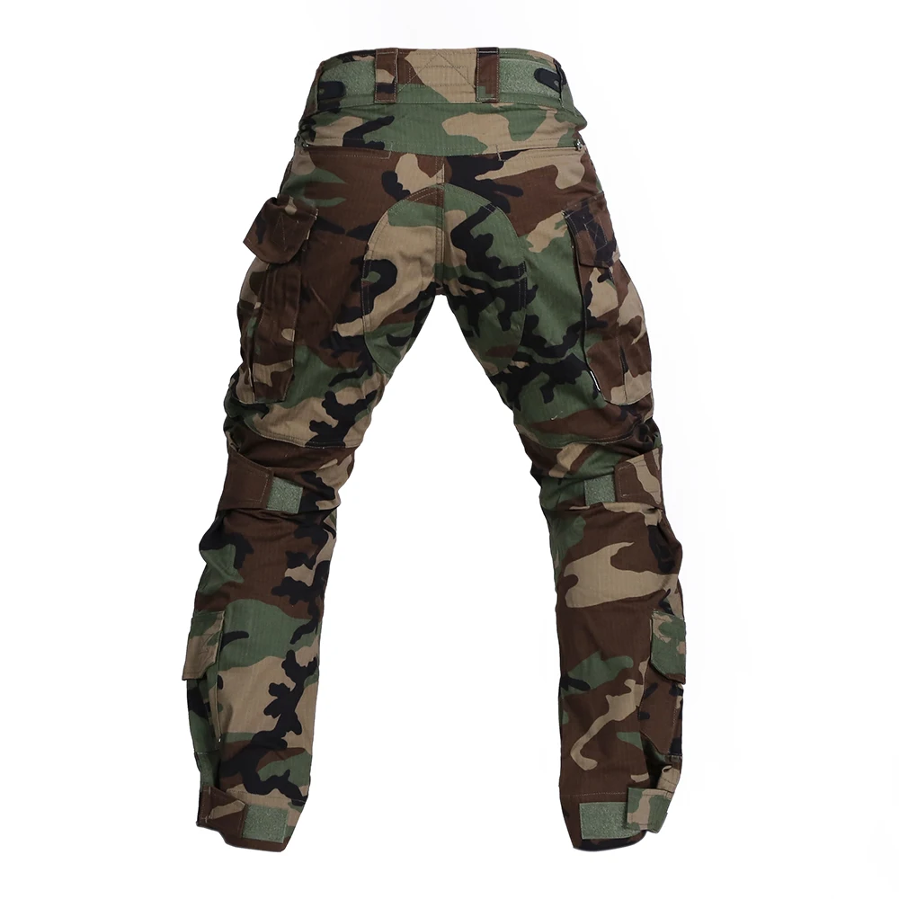 Emersongear pantalones de entrenamiento táctico Gen 3 pantalones Cargo para hombre tiro Airsoft caza juego de guerra combate senderismo ciclismo WL EM7044 - imagen 4