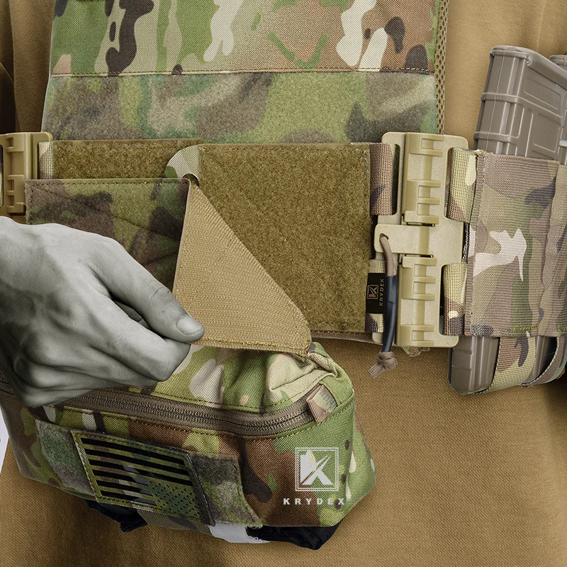 KRYDEX-Mini bolsa colgante Ranger Green, riñonera de almacenamiento de herramientas tácticas para JPC, CPC, LBT, portador de placa, MK3, MK4, aparejo de pecho - imagen 5