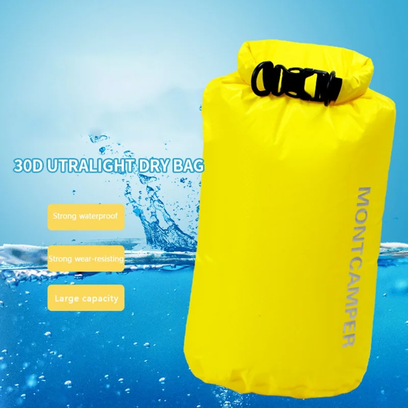 Mochila seca impermeable, bolsa flotante de agua, saco enrollable para kayak, Rafting, río, Trekking, piscina al aire libre - imagen 4