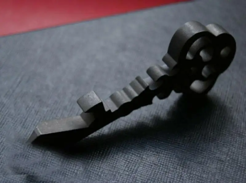 LLavero de titanio colgante abrebotellas destornillador palanca barra herramientas EDC - imagen 2