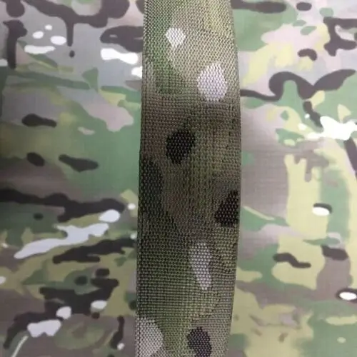 Correas de camuflaje de doble cara para cinturones, bolsos y chalecos tácticos, accesorios molle, 2,5 cm/3,8 cm/5,0 cm de ancho - imagen 4