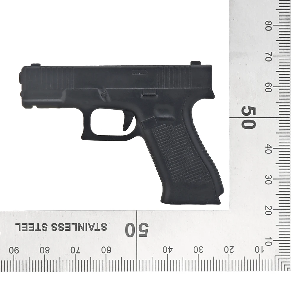 Parche de tiras de gancho y bucle, brazalete, insignia, Parche en forma de pistola para Airsoft, casco, chaleco, mochila - imagen 2