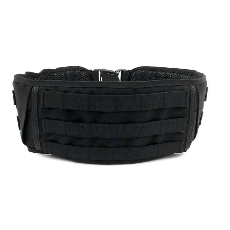 Cinturón táctico para exteriores para hombre, cinturón militar MOLLE de combate, acolchado suave, accesorios de caza - imagen 3