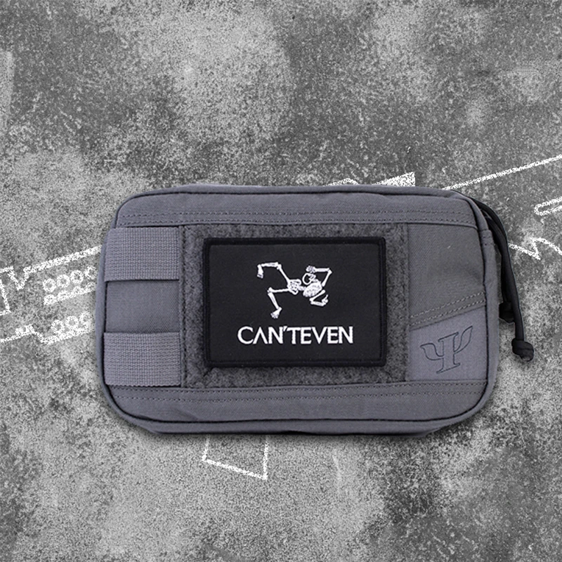 Parche bordado táctico de esqueleto no puede incluso tengo nada para decir, brazalete táctico para ropa, bolsa, decoración de sombrero