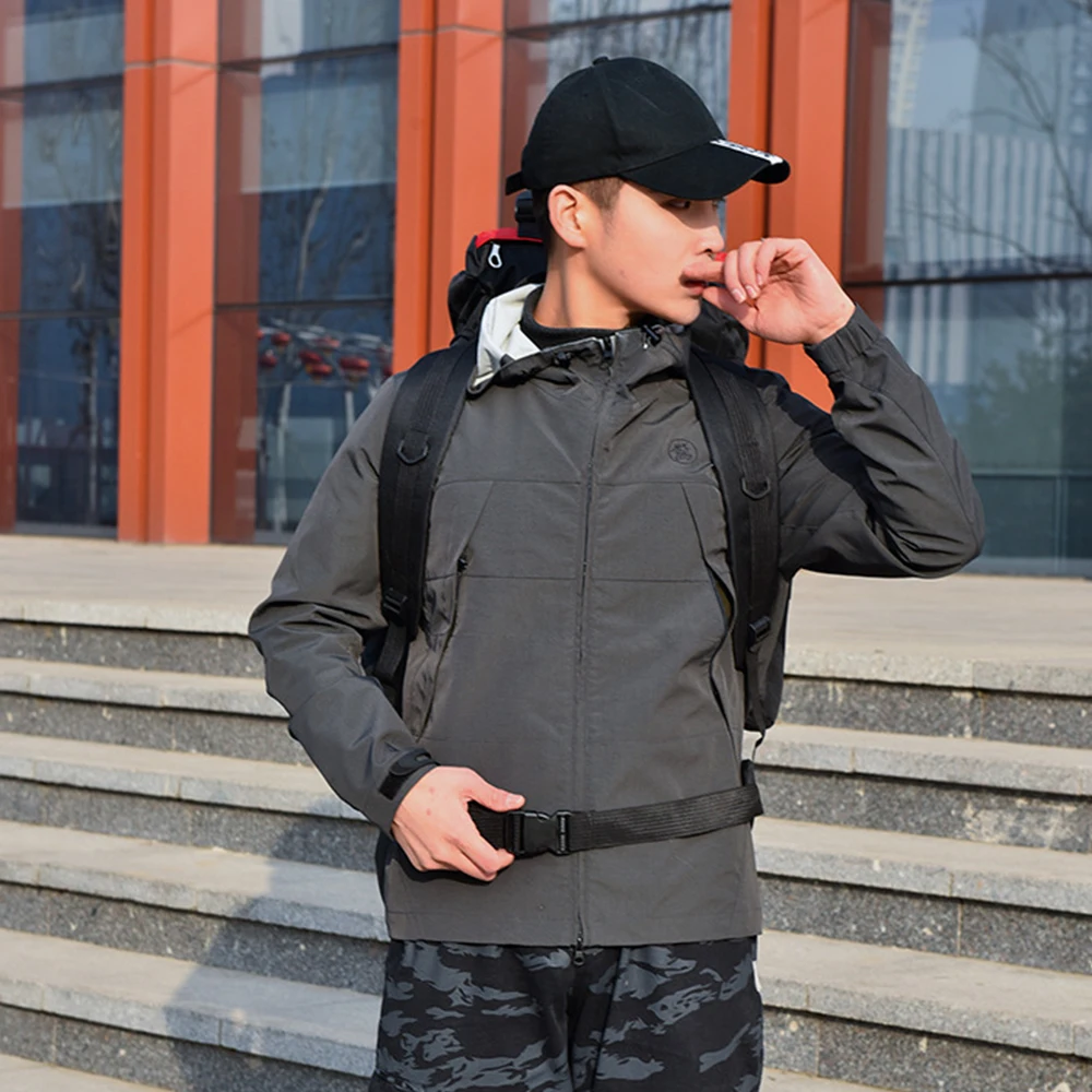 Bolsa grande de 100l para hombre y mujer, mochila impermeable para deportes al aire libre, senderismo, equipaje de viaje, mochila de escalada de hombro - imagen 3