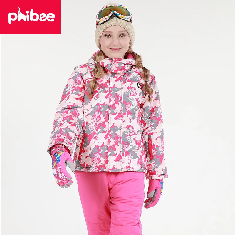 Ropa para niños, conjunto rompevientos para niños y niñas, traje de esquí para snowboard, ropa impermeable, traje para la nieve, chaqueta deportiva para adolescentes al aire libre, pantalones - imagen 5
