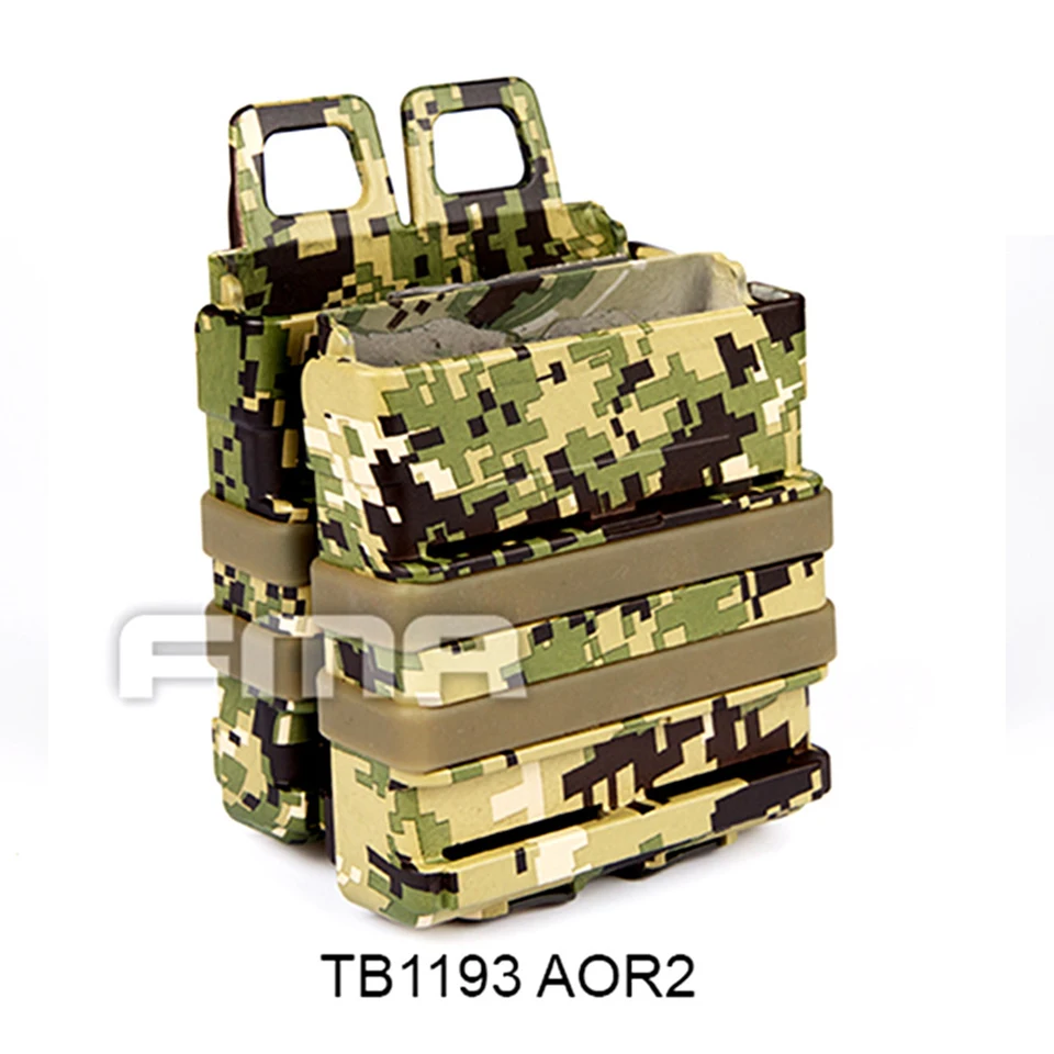 TB-FMA Airsoft-bolsa táctica pesada 7,62 para revistas, juego de funda para revistas de transferencia rápida, TB1193-AOR2/AOR1, con envío gratis - imagen 4
