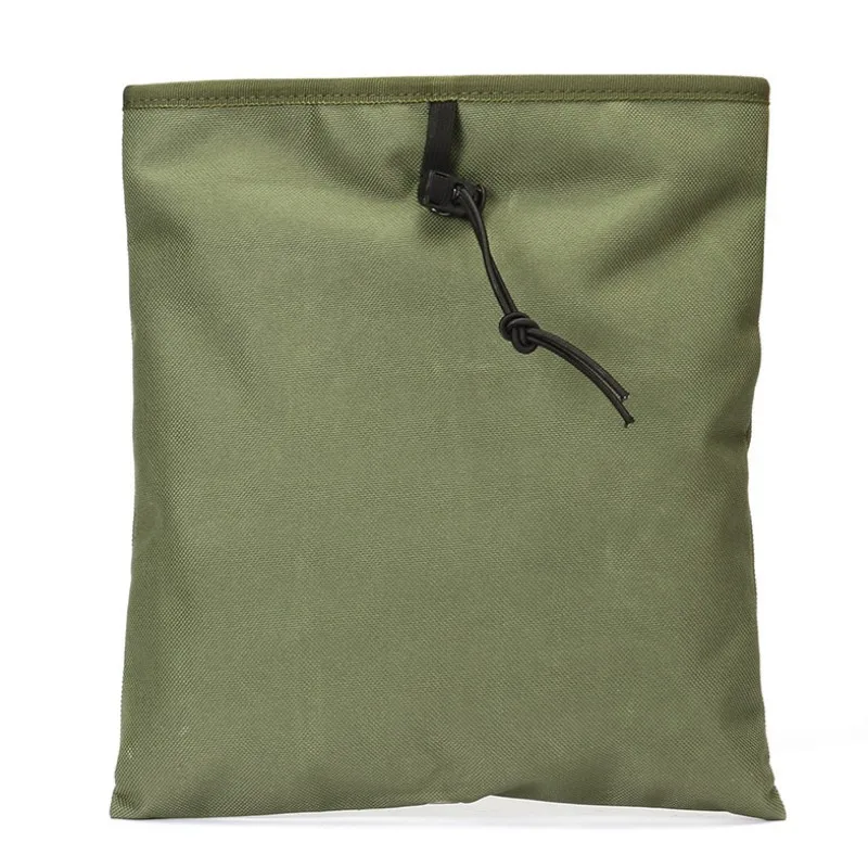 Bolsa de basura MOLLE táctica Mag, bolsa de recuperación Multicam con cordón, bolsa de reciclaje de revistas, estuche de herramientas de equipo de caza Airsoft - imagen 2