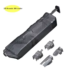 Nuevo Cargador de velocidad BB de plástico, 250 rondas para cargador BB táctico de 4,5 MM, accesorios de Paintball, caza al aire libre