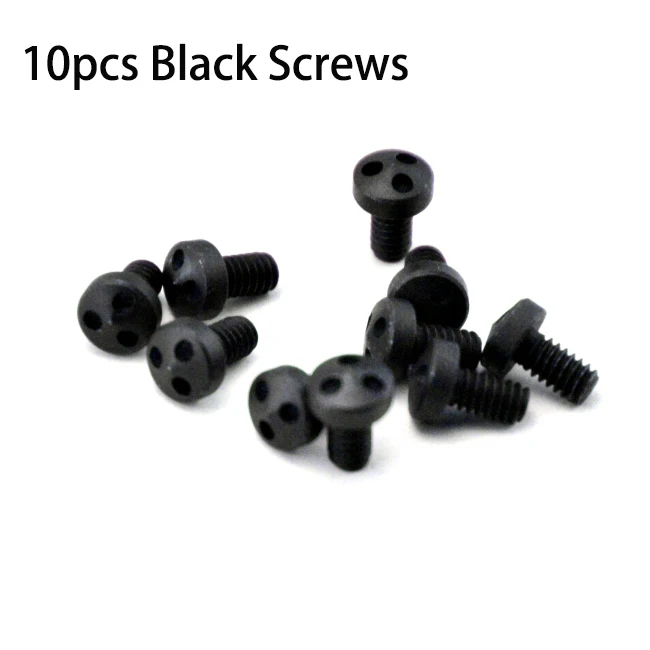 10pcs Black screws
