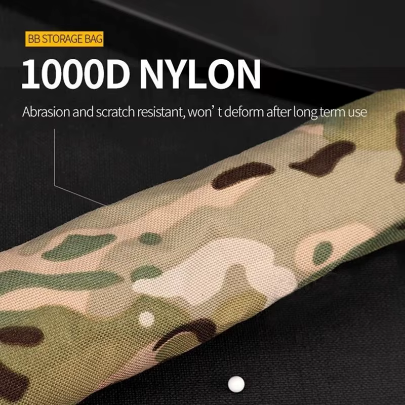 Bolsa de almacenamiento MOLLE BB 1000D, equipo de nailon para Paintball, Airosft, BB, Cargador rápido, Airsoft, BBs, munición, Cartidge - imagen 3
