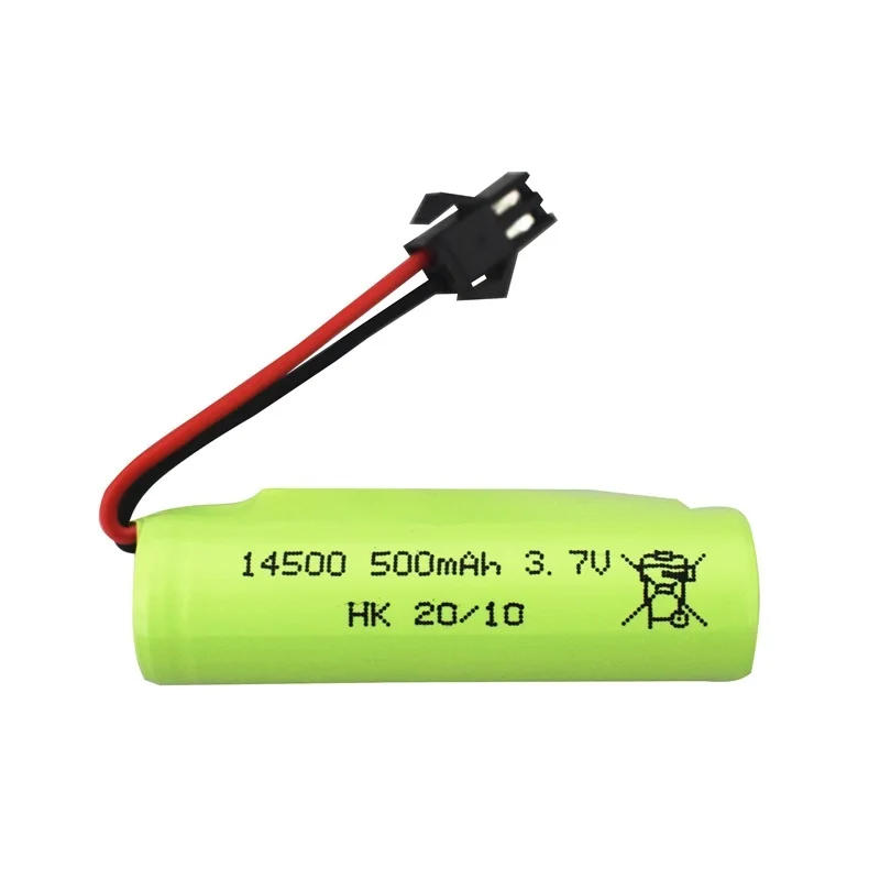 Juego de cargador y batería Lipo 1S 3,7 V 500Mah 14500 para DE35 DE38 Dubbelzijdig Rc Tumbling Stunt Afstandsbed momento controle Auto - imagen 4