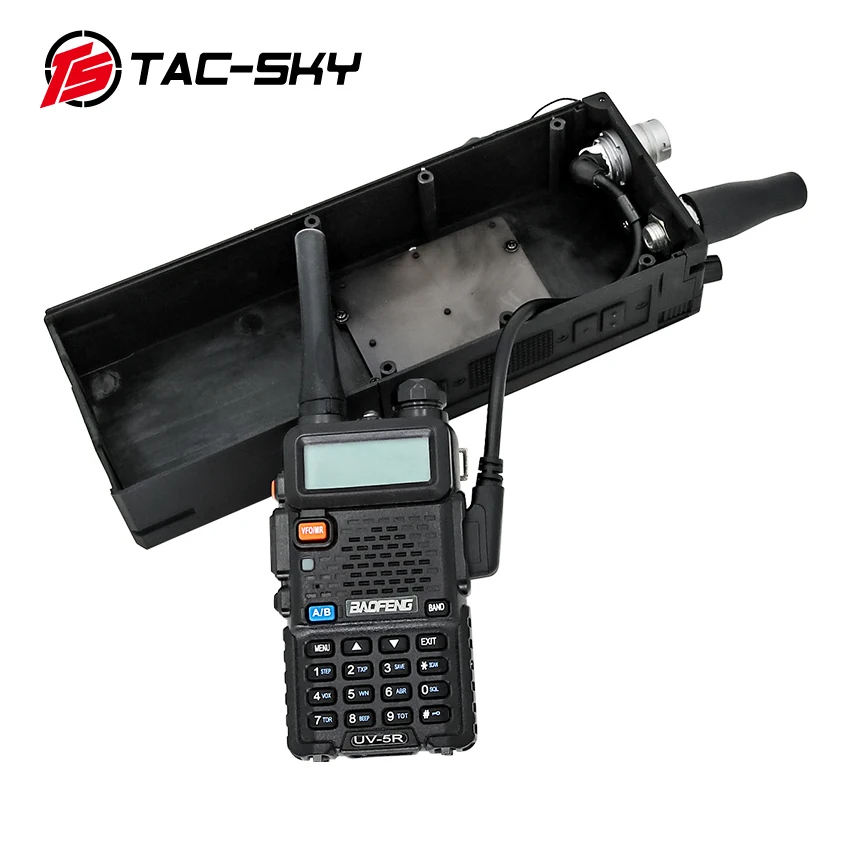 TAC-SKY-walkie-talkie táctico, modelo adecuado para caja virtual táctica de 6 pines, U94, PTT, PRC 148, AN/prc, 148152a - imagen 5