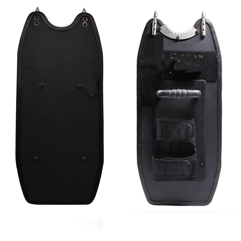 UHMWPE escudo táctico antidisturbios a prueba de balas, brazo de mano, ventanas rotas, seguridad, policía, swat, herramienta de autodefensa, suministros - imagen 3