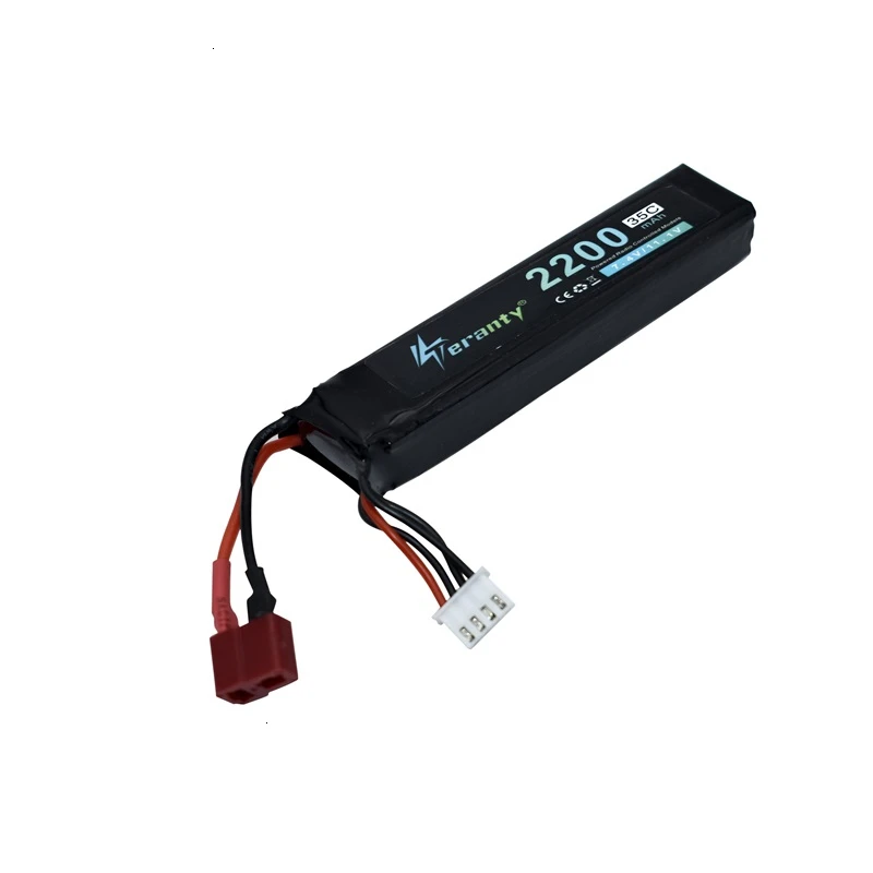 Mejora 2200mAh 35C pistolas de agua 1 Uds 11,1 V batería Lipo 3S para AKKU Mini Airsoft BB pistola de aire juguetes eléctricos pistolas piezas de control remoto - imagen 4
