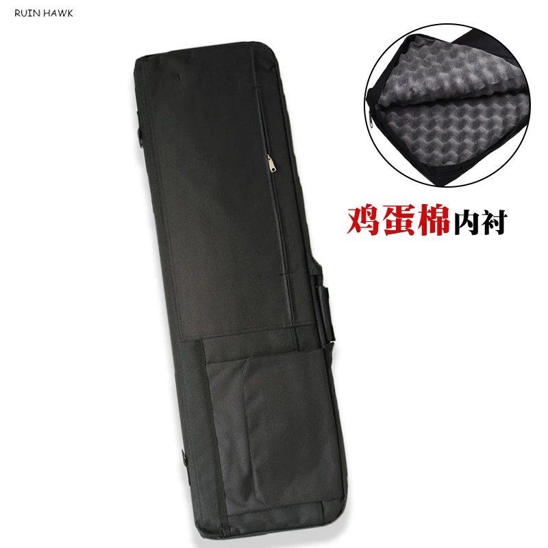 Bolsa de pistola táctica del ejército, funda de Rifle Airsoft, bolsa de hombro, equipo militar, 85cm/100cm - imagen 5