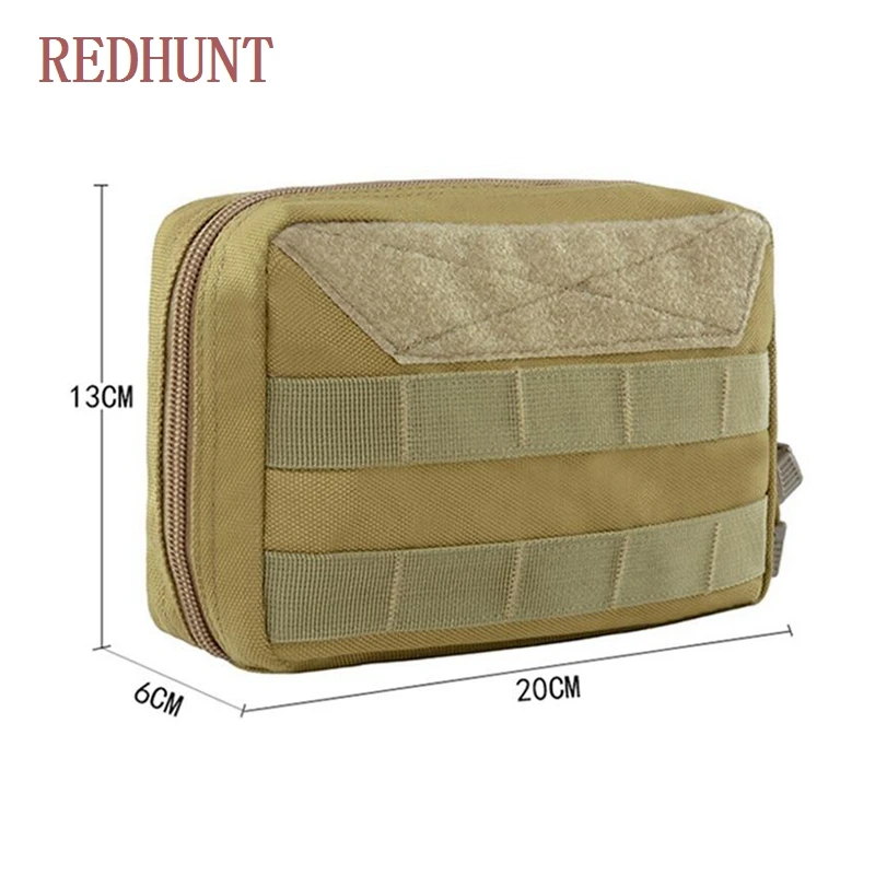 Riñonera multifunción Molle EDC, bolsa médica táctica de primeros auxilios, para caza, al aire libre, soporte de herramientas para teléfono móvil - imagen 5