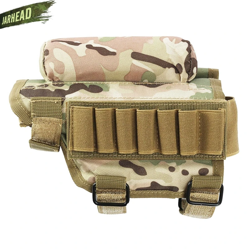 Bolsa táctica ajustable portátil de alta calidad, bolsa de apoyo para Rifle, mejilla, bala, accesorios para pistola de caza - imagen 5